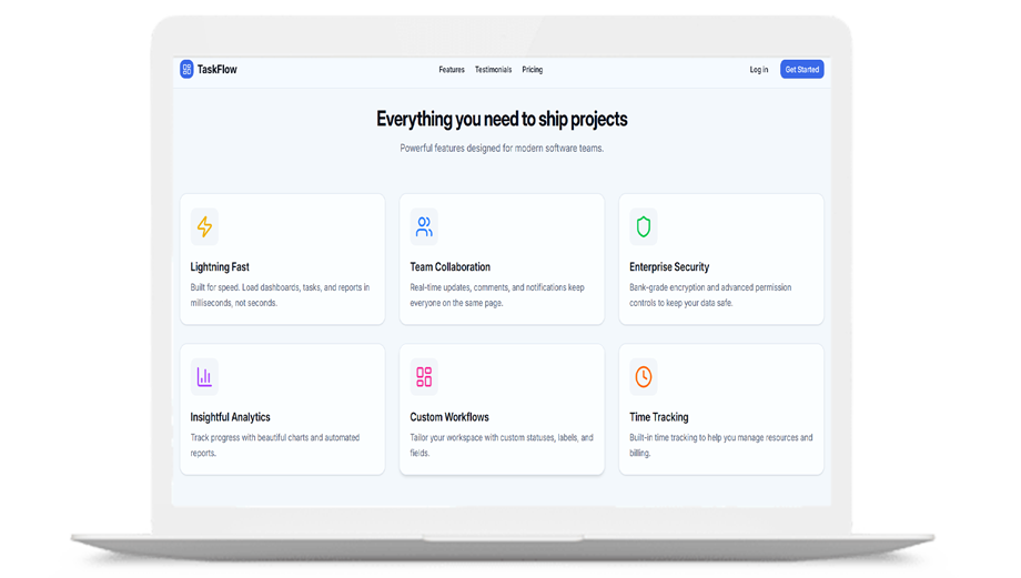 TaskFlow – Smart Project & Team Management Platform
