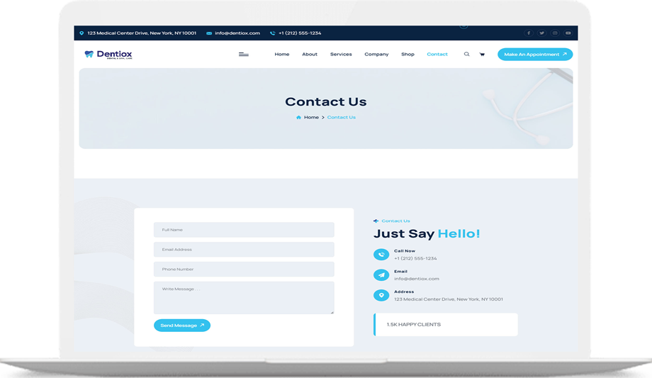 Dentiox - Professional Dental Care & Medical Solution