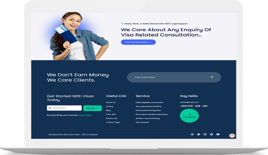 Visafy - Global Visa & Immigration Consultancy Solution