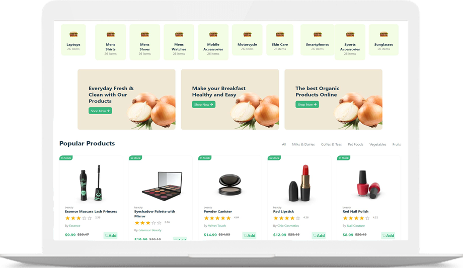 Freshmartin – Online Grocery & Super Shop Platform