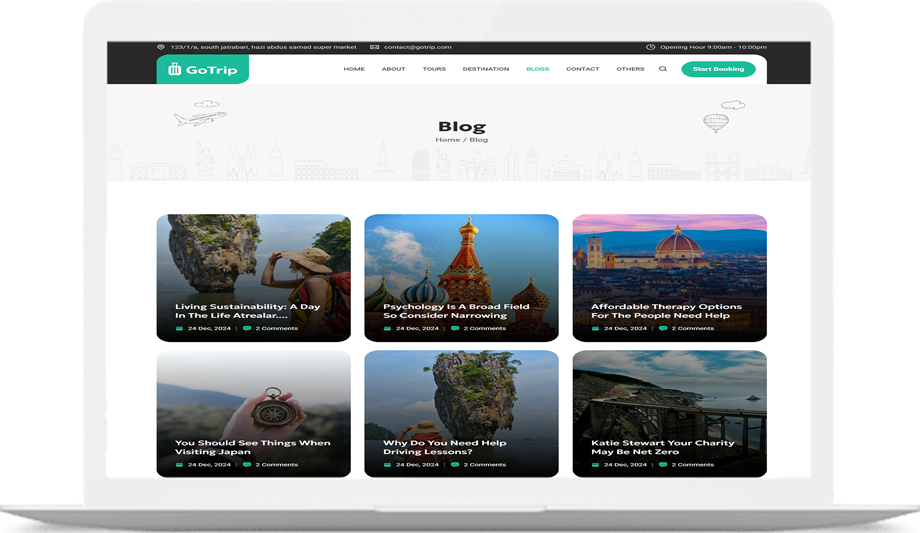 GoTrip - Comprehensive Travel & Tour Booking Platform