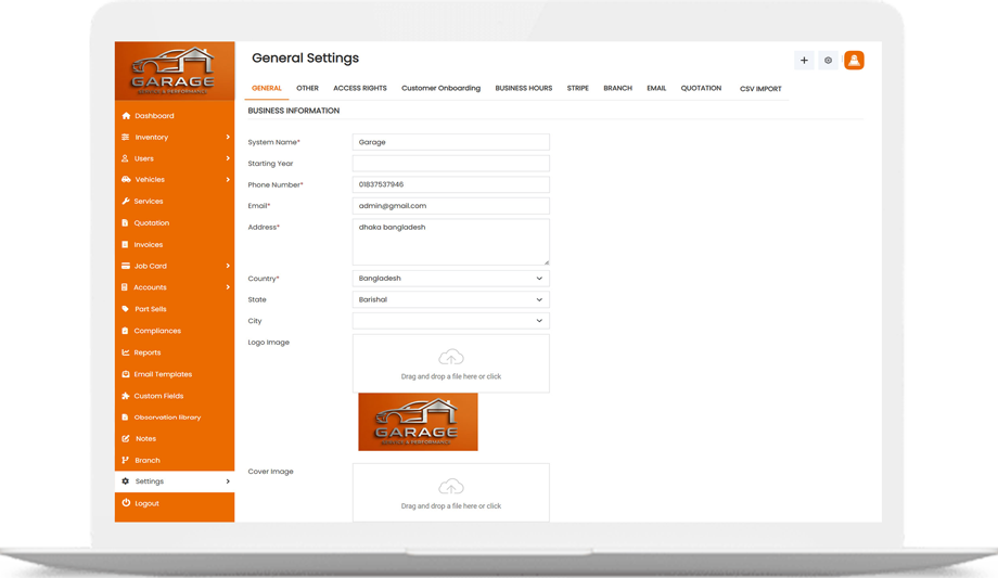 Garage β Smart Workshop & Auto Service ERP