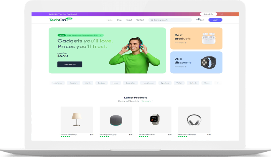 Techori - E-commerce Solution
