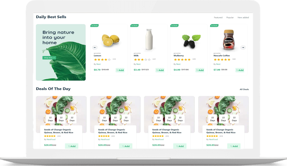 Freshmartin – Online Grocery & Super Shop Platform