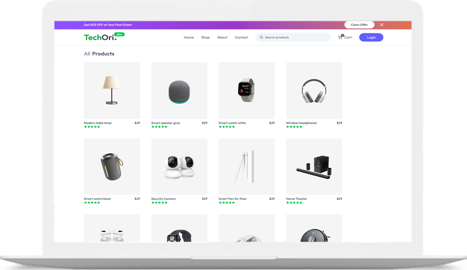 Techori - E-commerce Solution