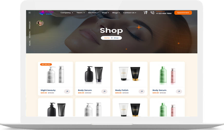 BeautyBliss - Premium Skincare & Dermatology Solution
