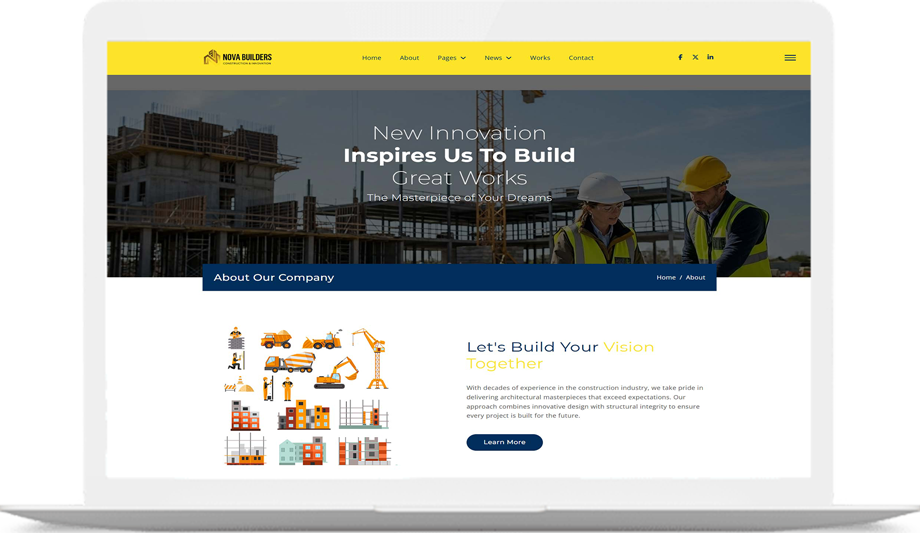 NovaBuilders – Real Estate & Construction Solution