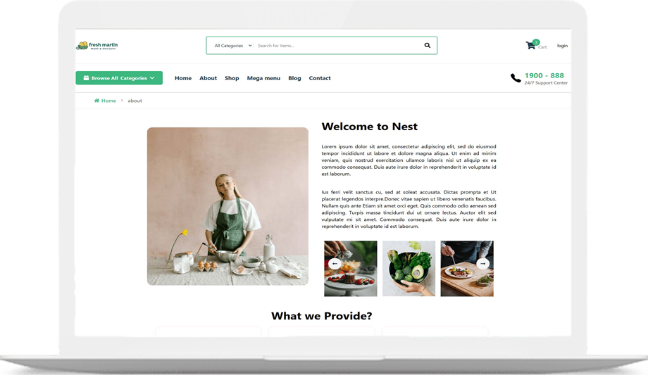 Freshmartin – Online Grocery & Super Shop Platform
