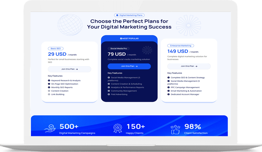 AdFlux - Premium Digital Marketing & Ad Agency Solution