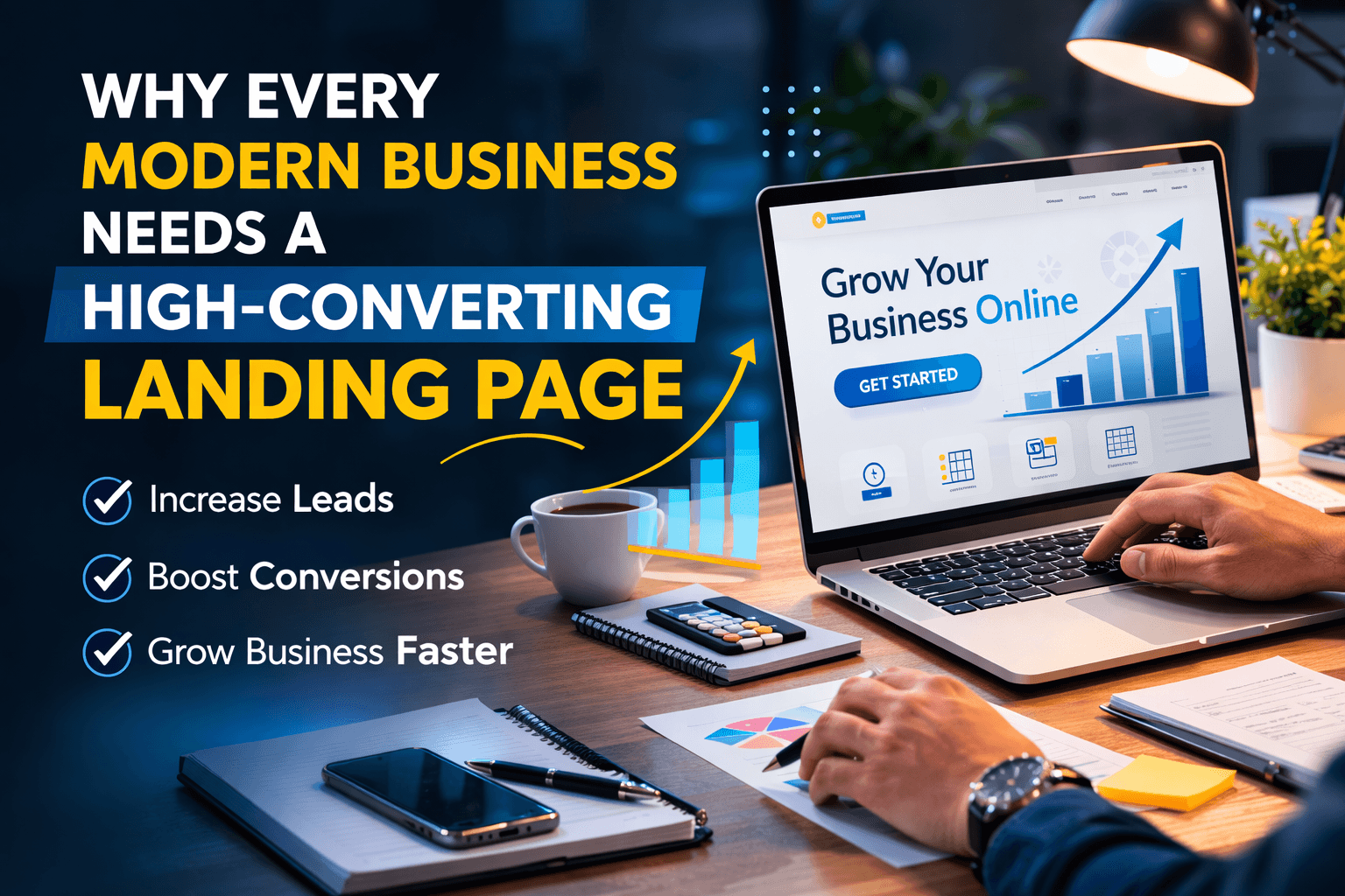 Why Every Modern Business Needs a High-Converting Landing Page