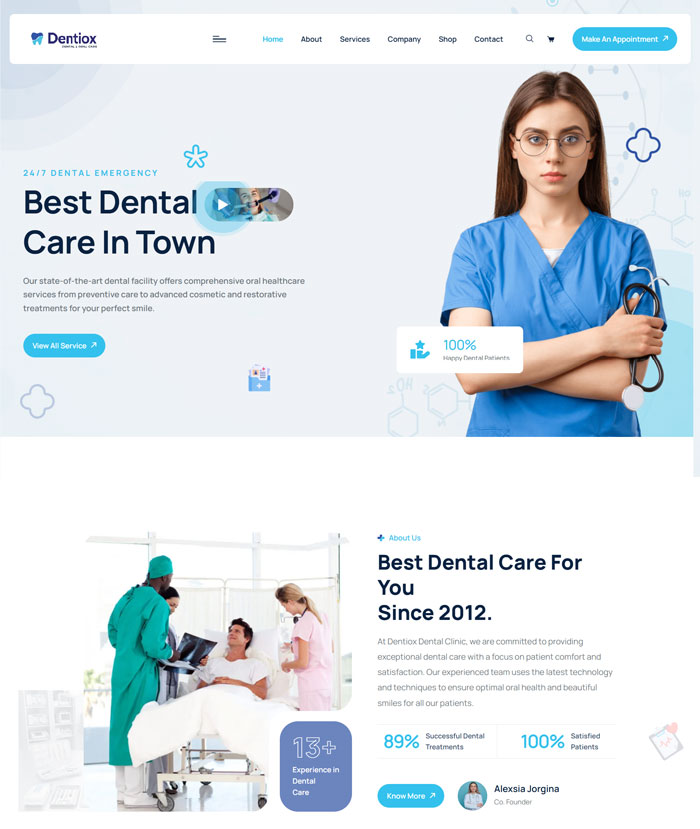 Dentiox - Professional Dental Care & Medical Solution