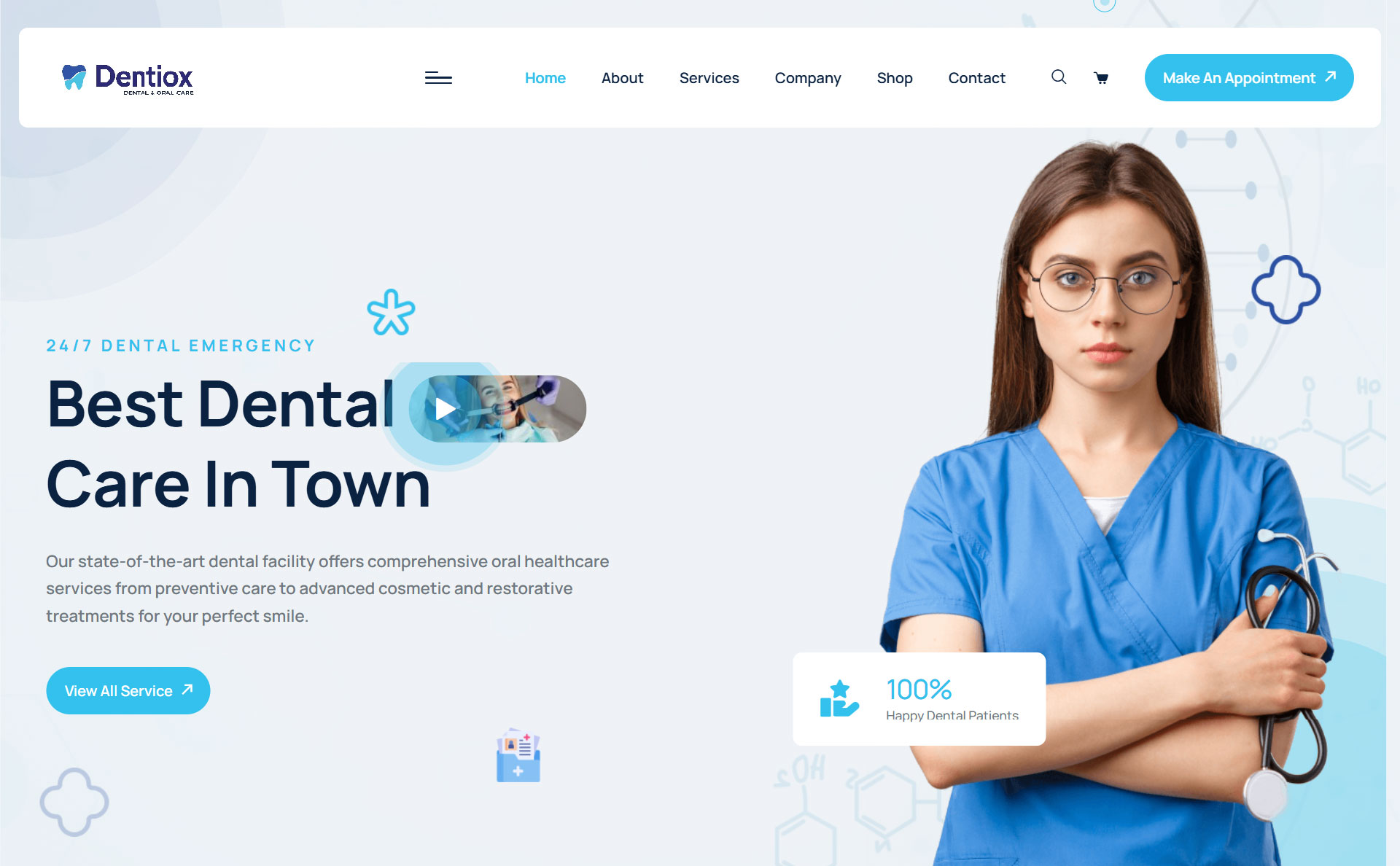Dentiox - Professional Dental Care & Medical Solution