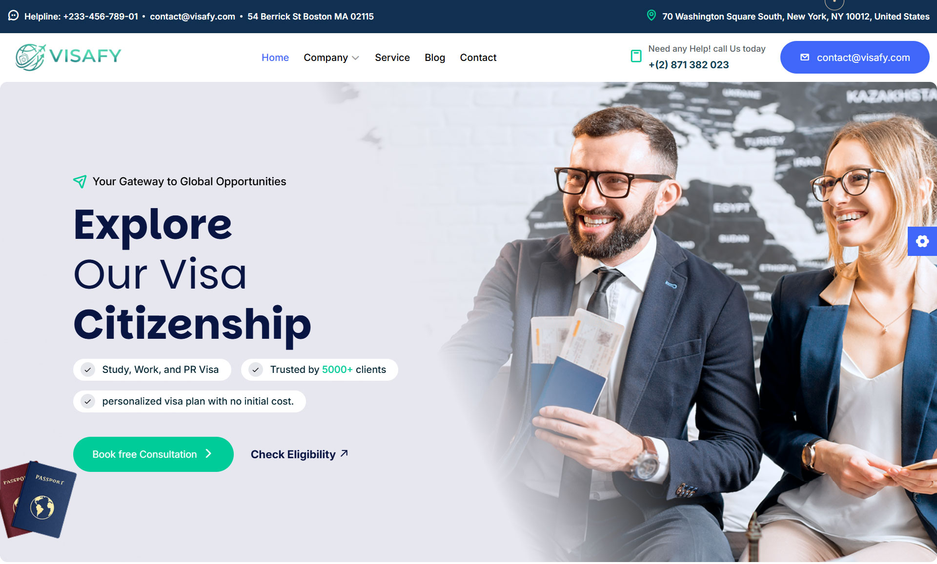 Visafy - Global Visa & Immigration Consultancy Solution