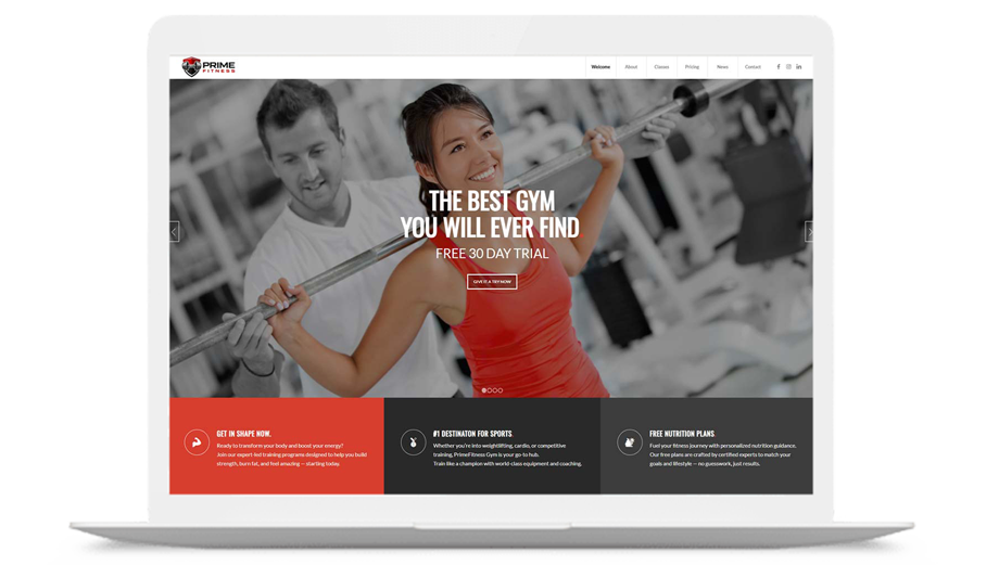 PrimeFitness – Personal & Group Gym Training Services