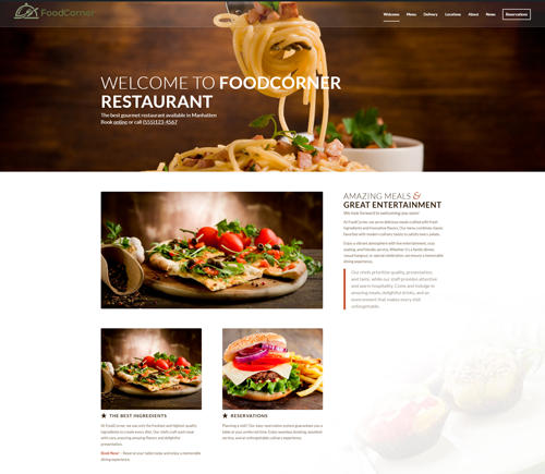 FoodCorner – Online Food Ordering & Delivery Platform