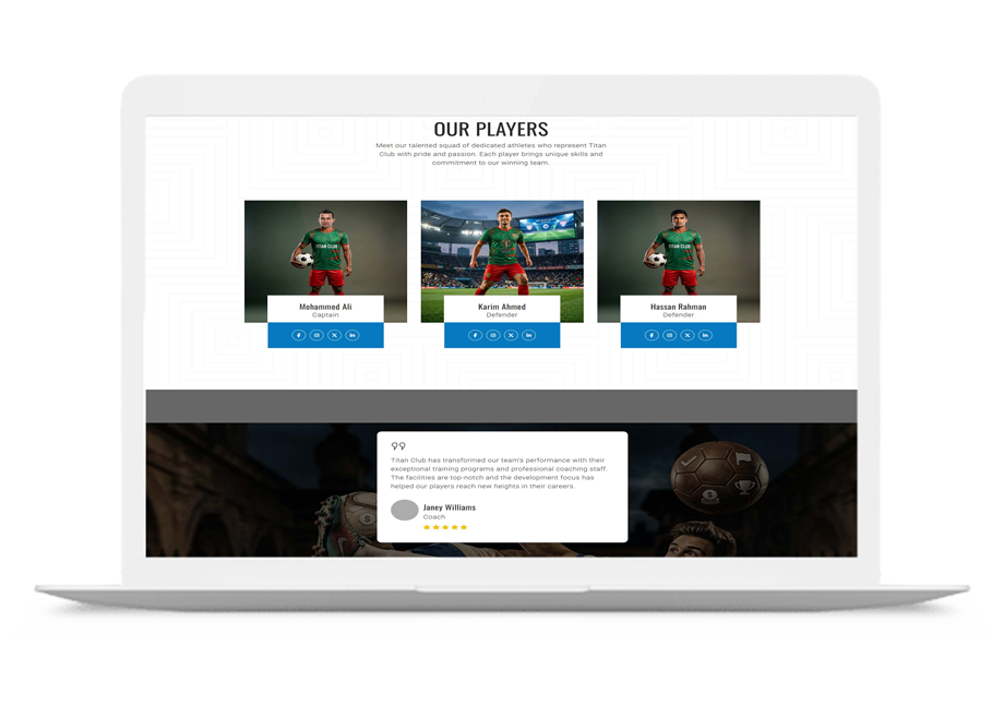 Titan Club – Professional Football Club