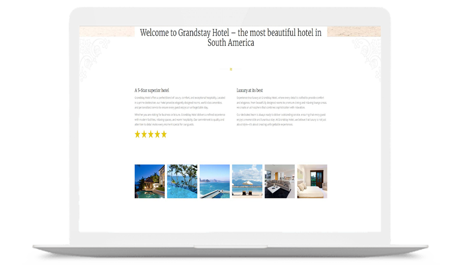 GrandStay – Modern Hotel Booking & Hospitality Management Platform