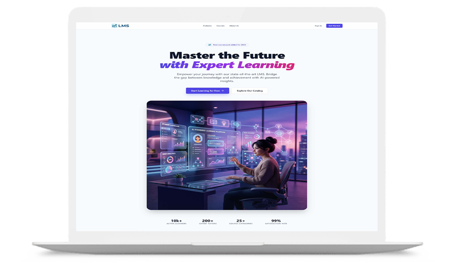 LMS Learn – Modern Online Learning Management System