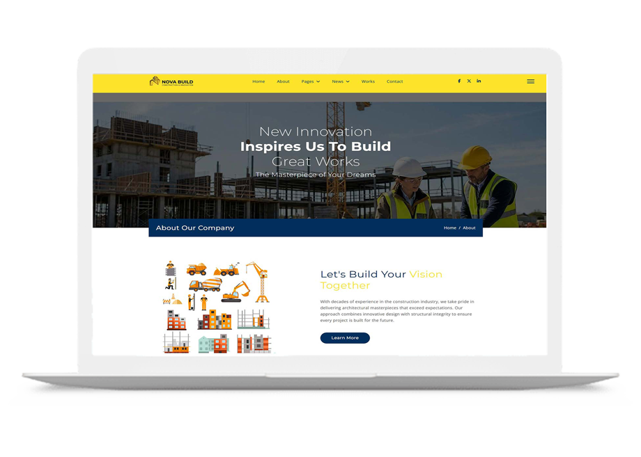 Nova Build – Real Estate & Construction Solution