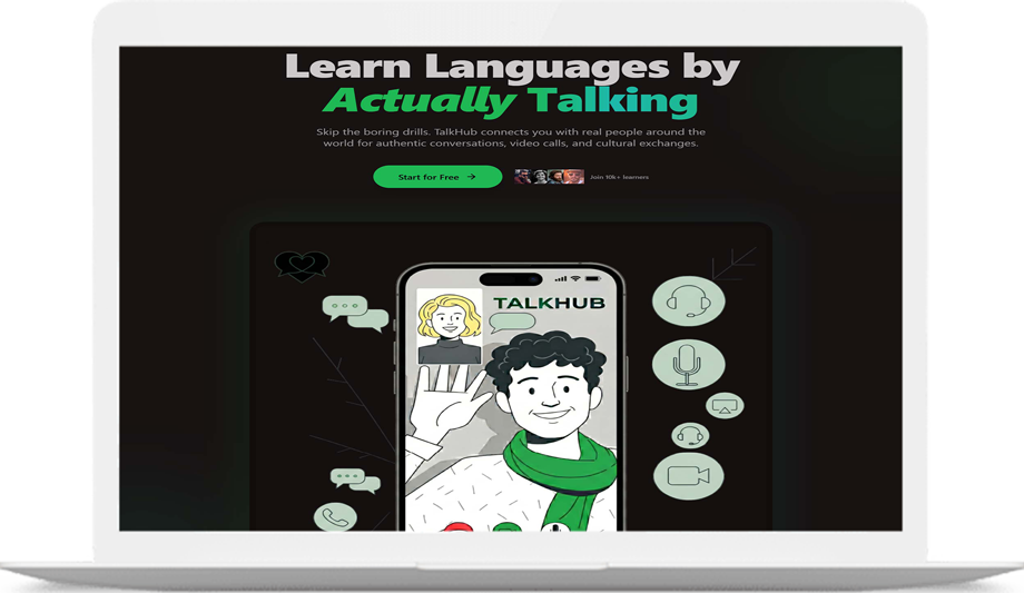 TalkHub – Language Exchange & Social Learning Platform
