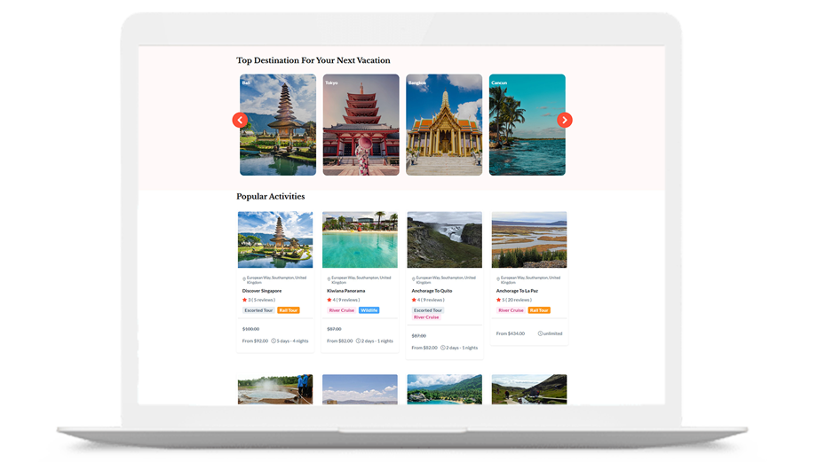 TripNest – Modern Travel & Tour Booking Platform
