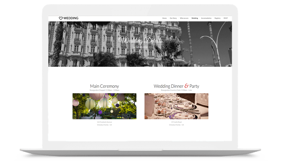 Forever & Always – Premium Digital Wedding Invitation & Event Hub